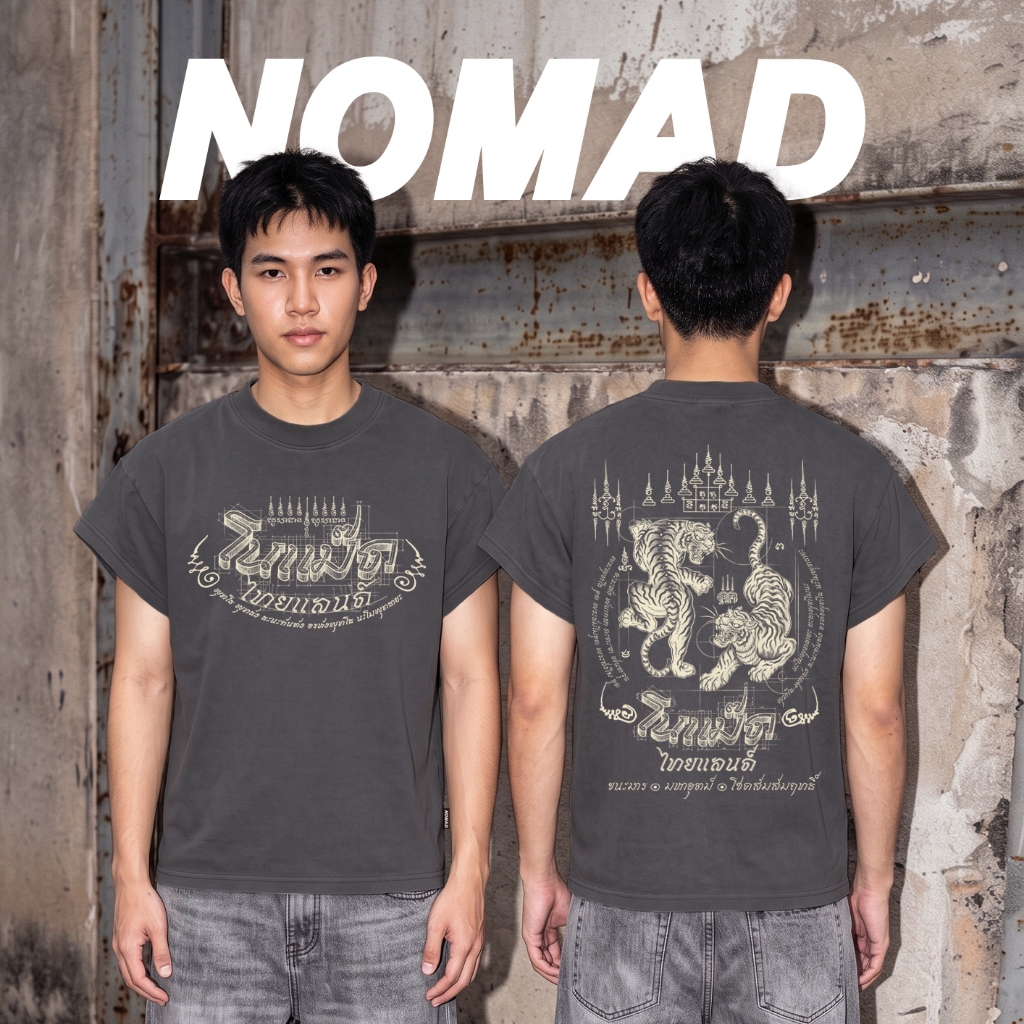 🔥NEW🔥" NOMAD VINTAGE THAILAND "ลายยันต์V2