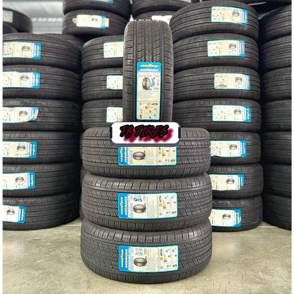 ยางรถยนต์ 265/60R18 ASSURANCE MAXGUARD SUV 110V // GOODYEAR (ยางใหม่ค้างปี 2024)