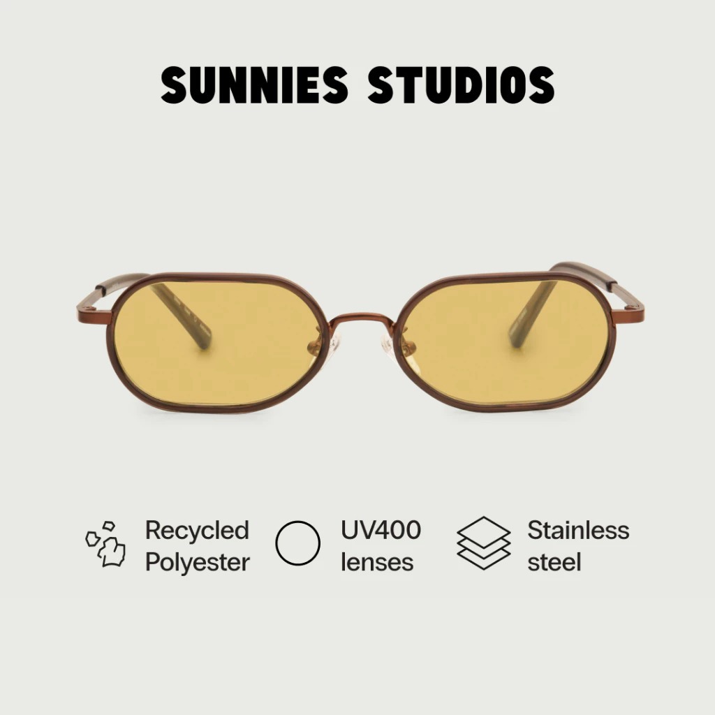 Sunnies Studios Shino (แว่นกันแดดทรงวงรี สำหรับยูนิเซ็กส์)