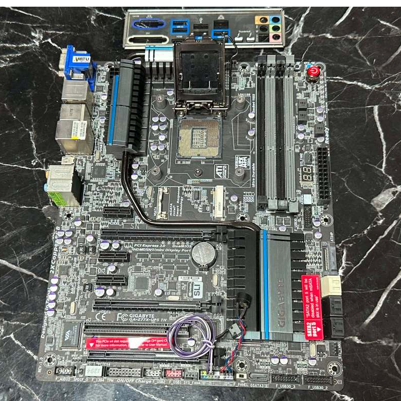 เมนบอร์ด MB LGA 1155 GA-Z77X-UPS TH Gen 2-3