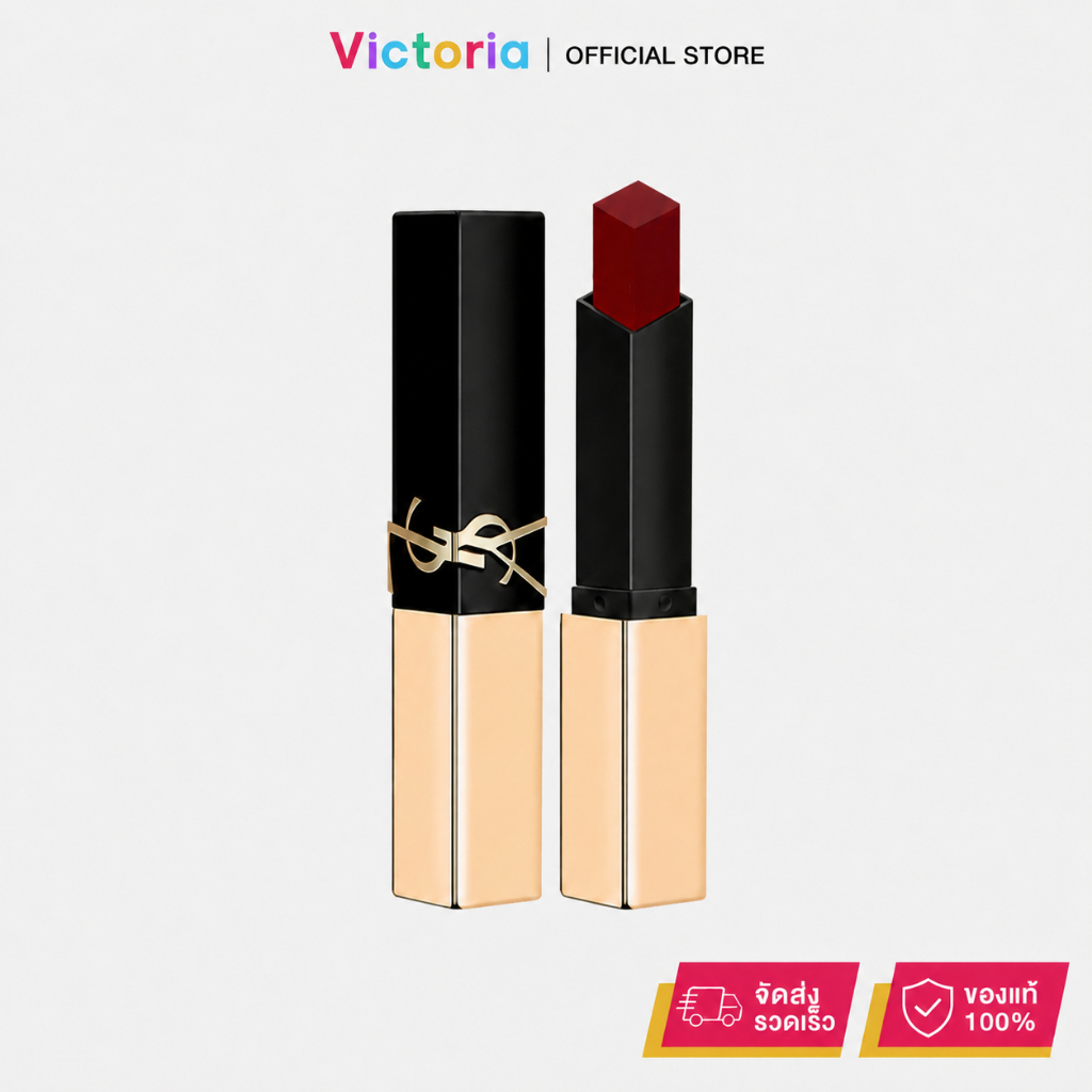 YSL THE SLIM ROUGE A LEVRES 2.2g ลิปสติก YSL เนื้อแมตต์ สีสวย เม็ดสีชัด ติดทน ลิปหรู