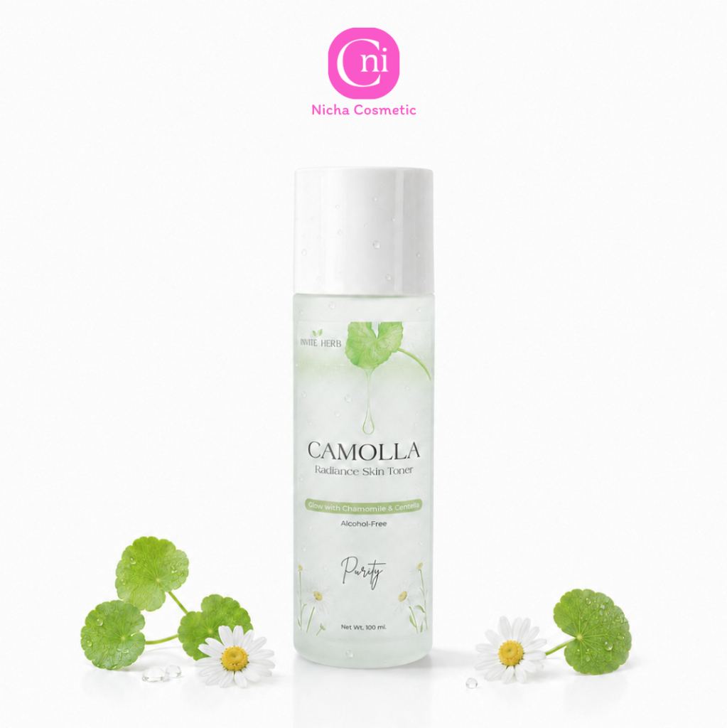 โทนเนอร์ อินไวท์เฮิร์บ คาโมลลา เรเดียนซ์สกิน โทนเนอร์ Invite Herb Radiance Skin Toner