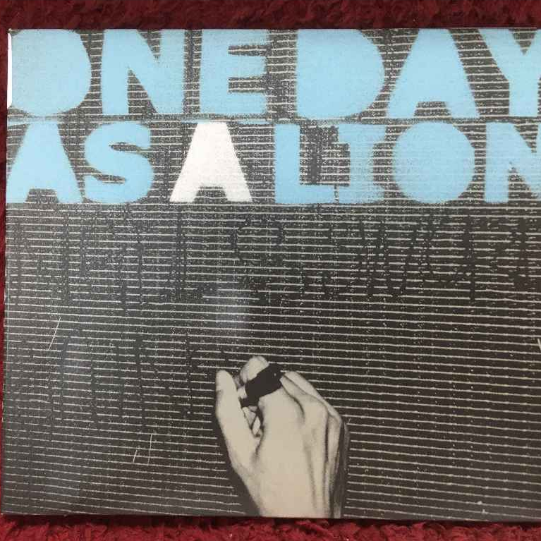 CD One Day As A Lion – One Day As A Lion  สภาพตามรูปปก ZIN1-29