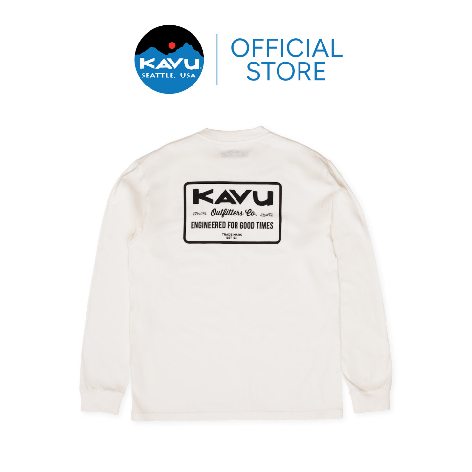 KAVU تيشيرت بأكمام طويلة LS Engineered — صورة 3