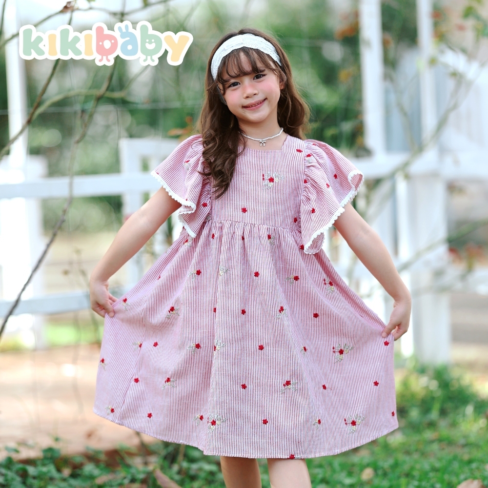 Kiki Baby فستان قطن بالزهور (90-150) — صورة 2