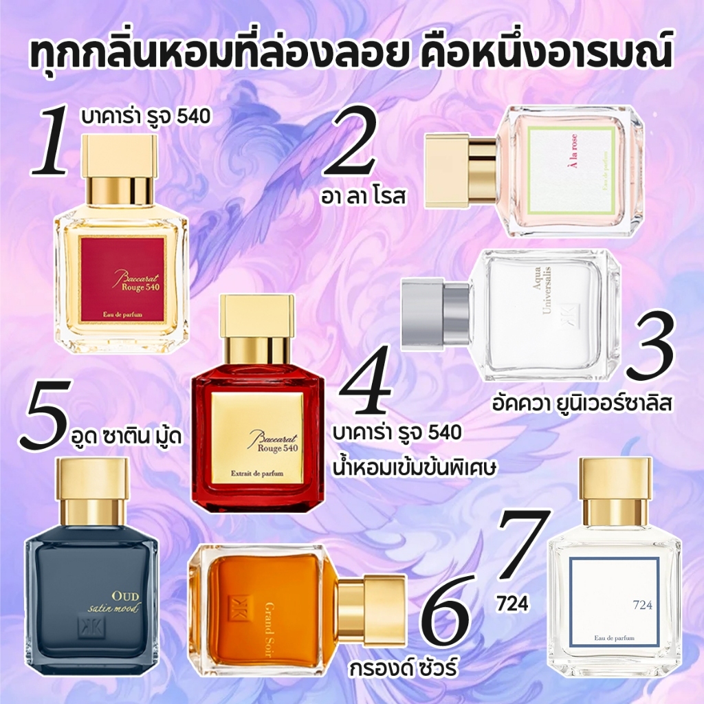 น้ำหอมพกพา Rouge 540 & A La Rose & Aqua Universalis EDP 2ml/5ml/10ml ตัวอย่างน้ำหอม น้ำหอมยูนิเซ็กซ์
