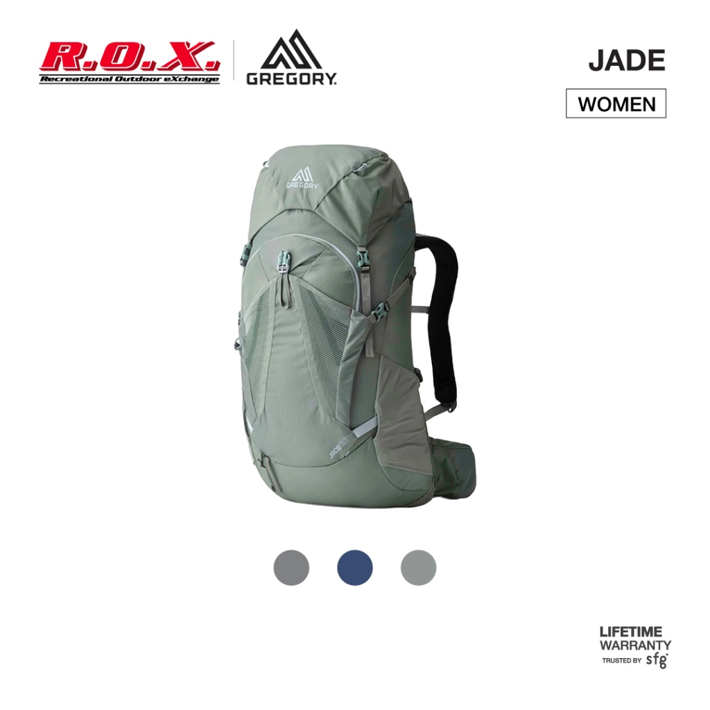Gregory Jade กระเป๋าเดินป่าผู้หญิง กระเป๋าเดินป่าระบายอากาศ Hiking Trekking Backpack