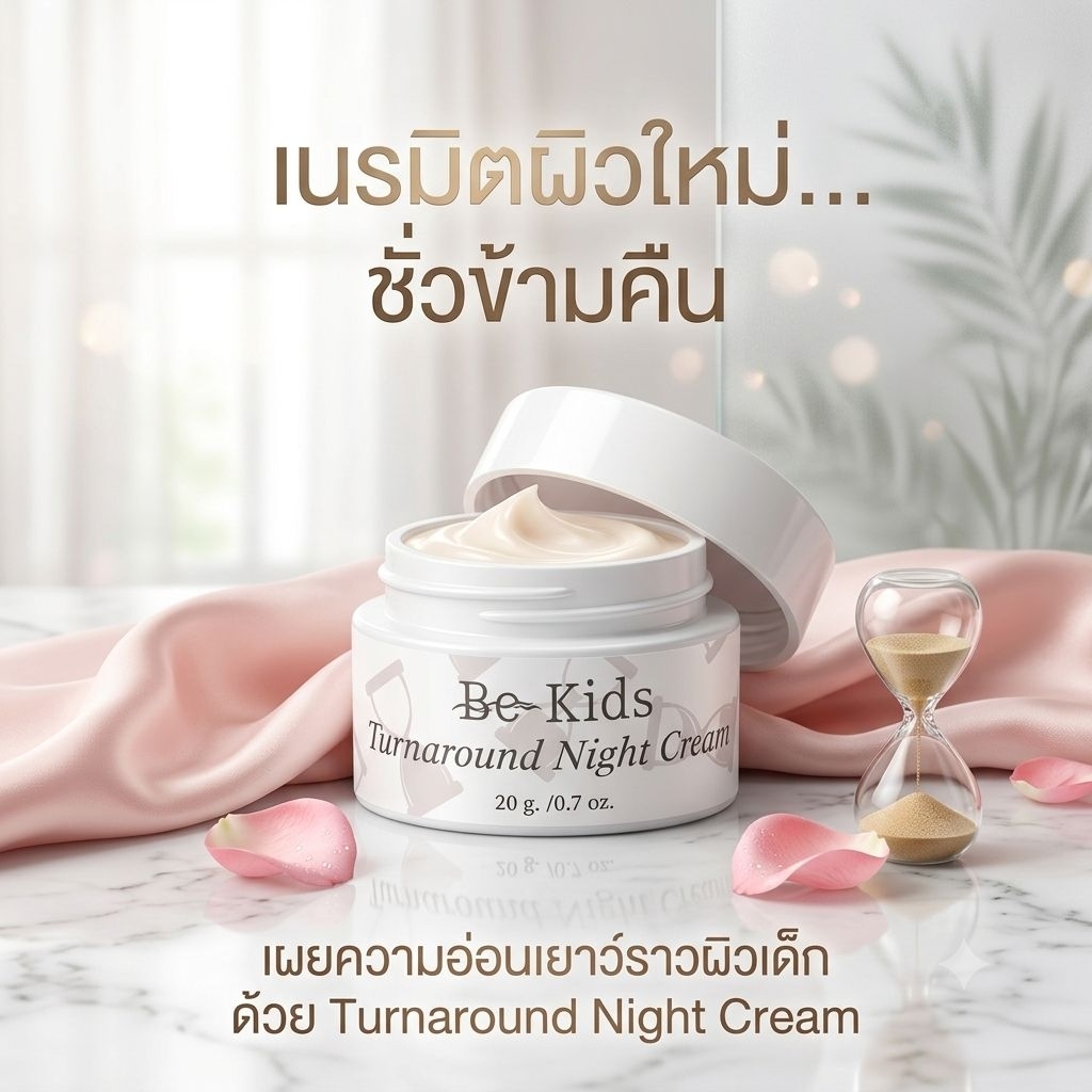 (Bekids)ครีมเทริน์อะราวนด์/Turn Around Creamตึงกระชับชั่วข้ามคืน