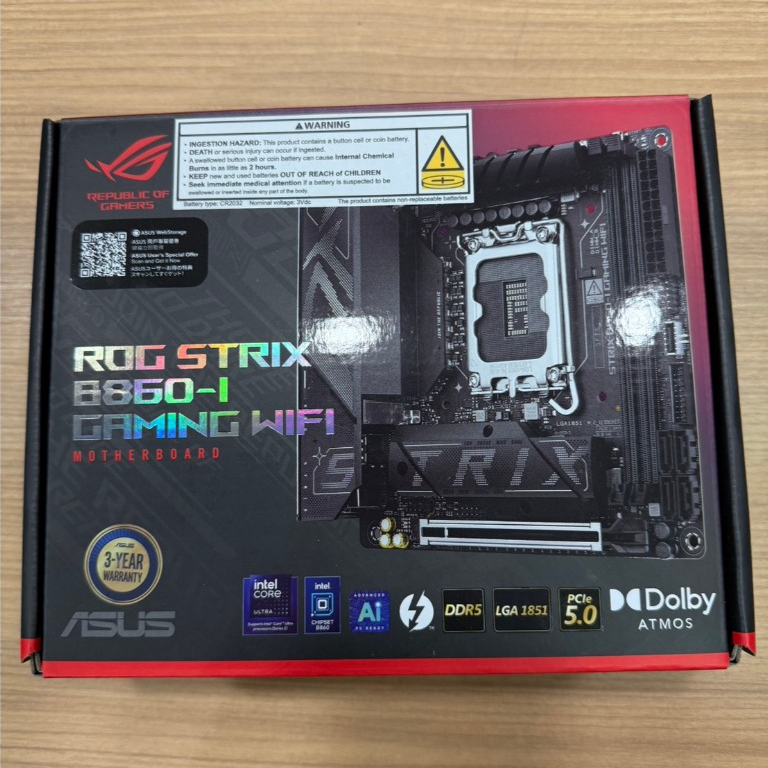 ASUS ROG STRIX B860-I GAMING WIFI [มือสอง]