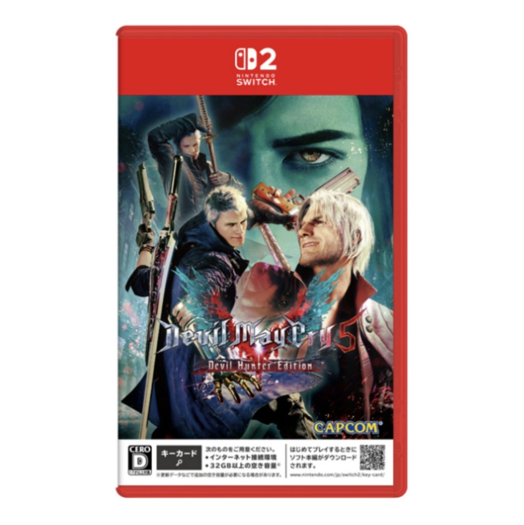 (มีส่งด่วน) Nintendo Switch2 Devil May Cry 5 Devil Hunter Edition (JP/ENG) มือหนึ่ง พร้อมส่ง