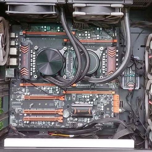 ขาย Xeon E5-2683 V4 (2CPU)​ (32C/64T) + M/B Huananzhi X99-F8D Dual