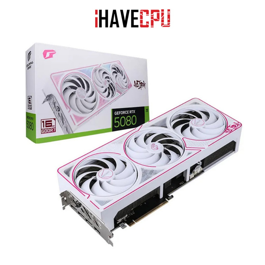 การ์ดจอ (vga) iHAVECPU COLORFUL IGAME GEFORCE RTX 5080 ULTRA W OC - 16GB GDDR7
