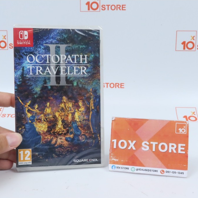 ตลับเกม Nintendo switch Octopath Traveler II มือ 1 UK - ID26080554