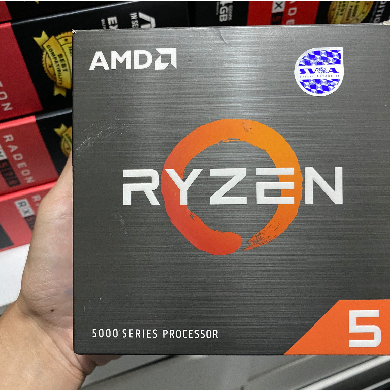 CPU AMD RYZEN 5 5600X 3.7 GHz (SOCKET AM4) มือสองมีประกัน