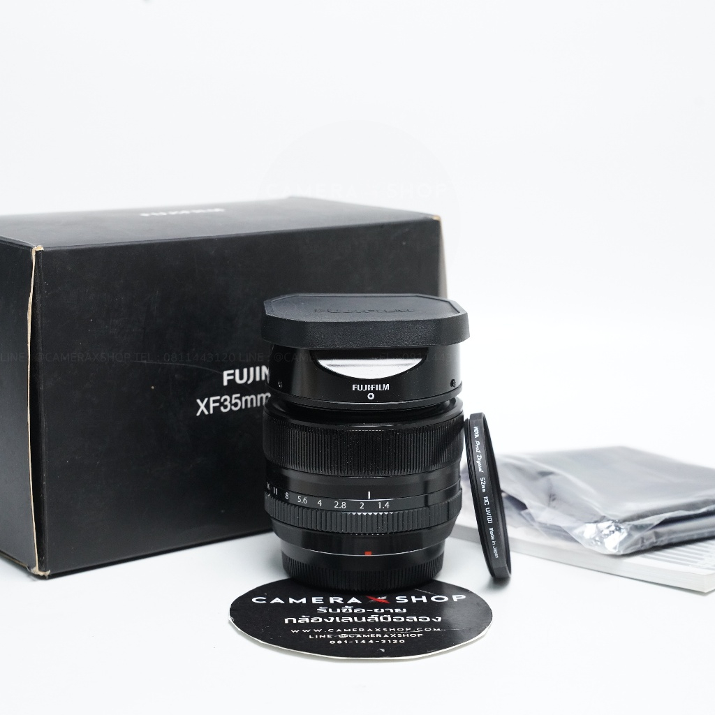 Fuji XF 35 F1.4 อดีตศูนย์ มีกล่อง