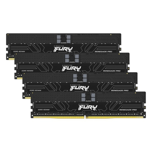 64GB 6000MT/s DDR5 ECC Reg CL32 DIMM (Kit of 4) FURY Renegade Pro EXPO (KF560R32RBEK4-64)
