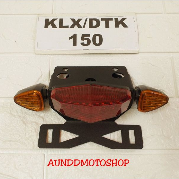 ท้ายสั้น klx150 d-tracker150 bf150 DTK150 #โครงเหล็กหนา 1.2 mm #ใส่ไฟเลี้ยวแต่ง