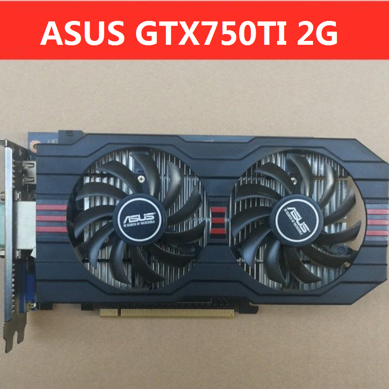 🔥เดสก์ทอป คอมพิวเตอร์  การ์ดจอ ASUS GTX750Ti 2Gถอดชิ้นส่วน มือสอง ประสิทธิภาพสูง สำนักงานเกมเข้ากันไ