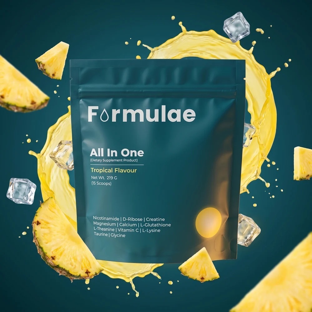 Formulae Booty Booster ครีเอทีน Creatine Monohydrate 2500mg +10 actives รสทรอปิคอล สำหรับผู้หญิงสายเวท เทรนก้น-ขา