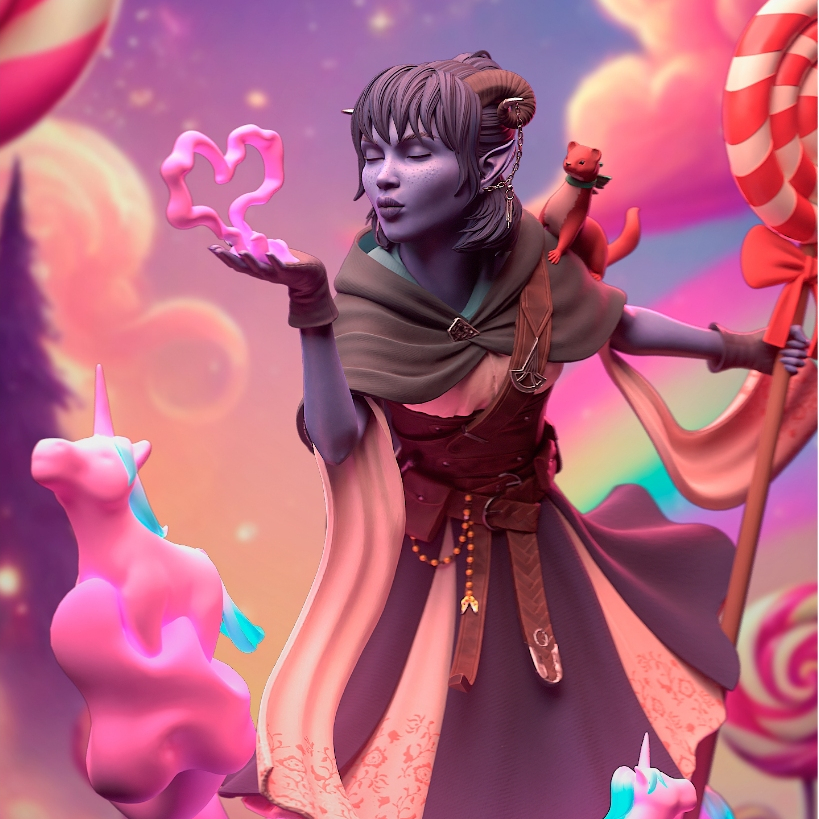 Jester : Model Figure Resin โมเดล ผลิตตามสั่ง DnD