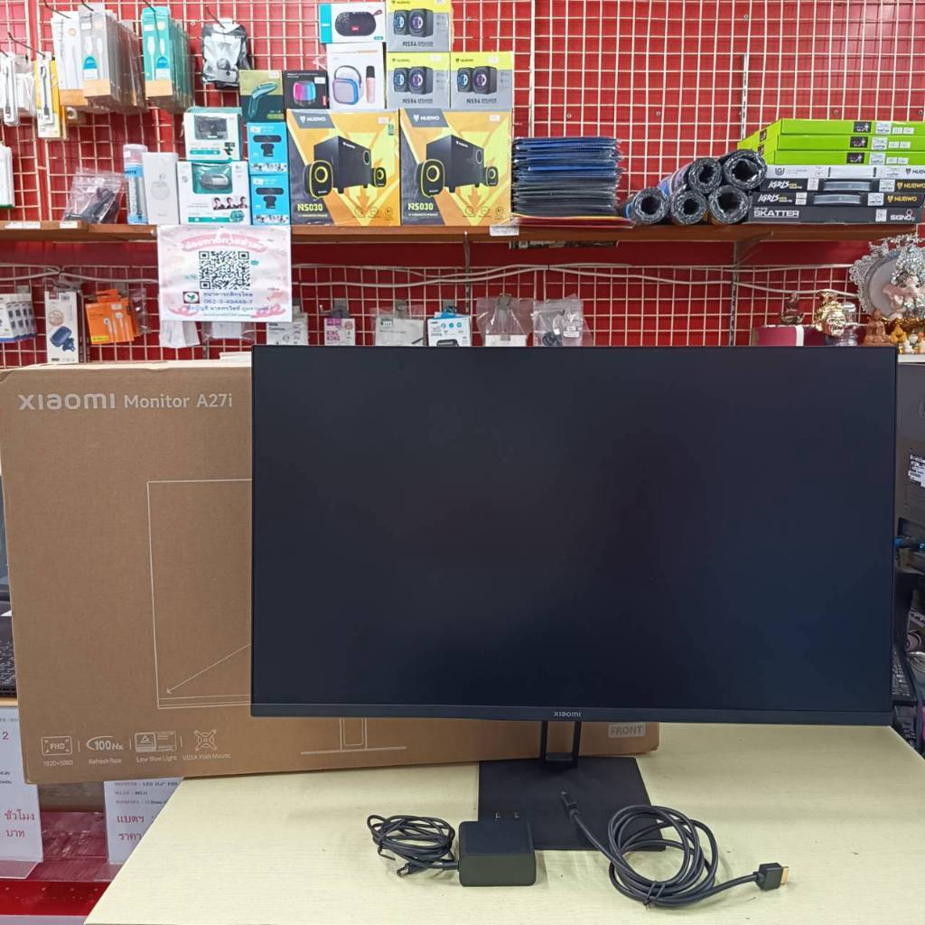 LED  27"  Xiaomi  A27i  FHD  IPS  100Hz  HDMI+DP  ประกัน  Advice  24/05/2029