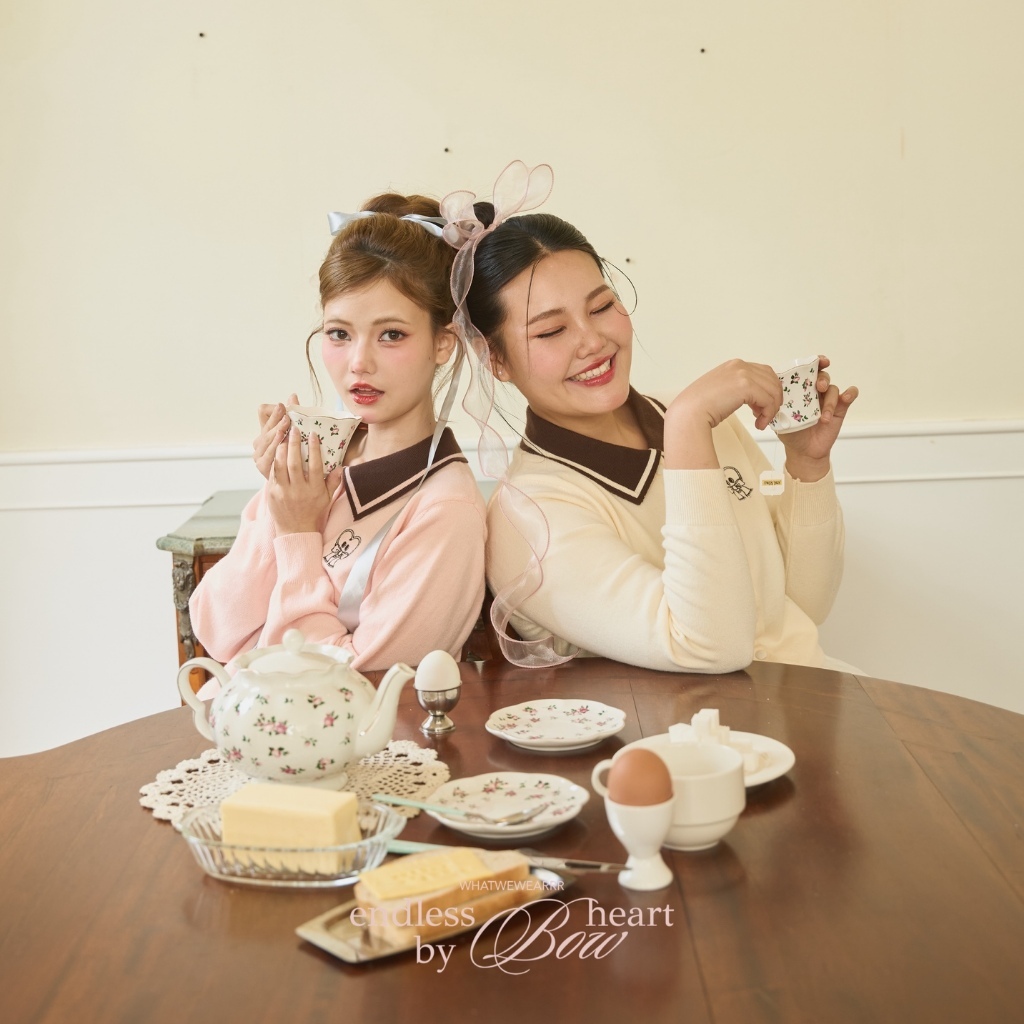 Whatwewearrr x Bow kanyarat | Mallow Cardigan | คาร์ดิแกนผู้หญิง | เสื้อคลุมไหมพรม | New Collection