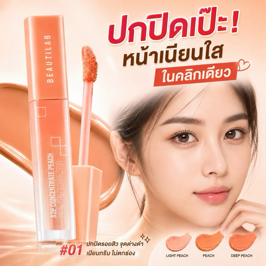 BEATILAB A2P Concealer Liquid คอนซีลเลอร์ลิควิด