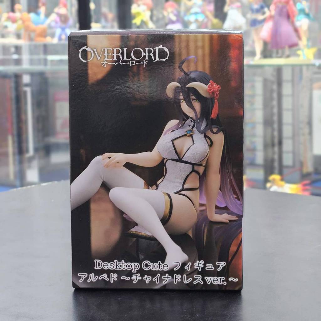 (พร้อมส่ง)(ล็อตญี่ปุ่น) Taito Overlord Desktop Cute Albedo (Chinese Dress Ver.)
