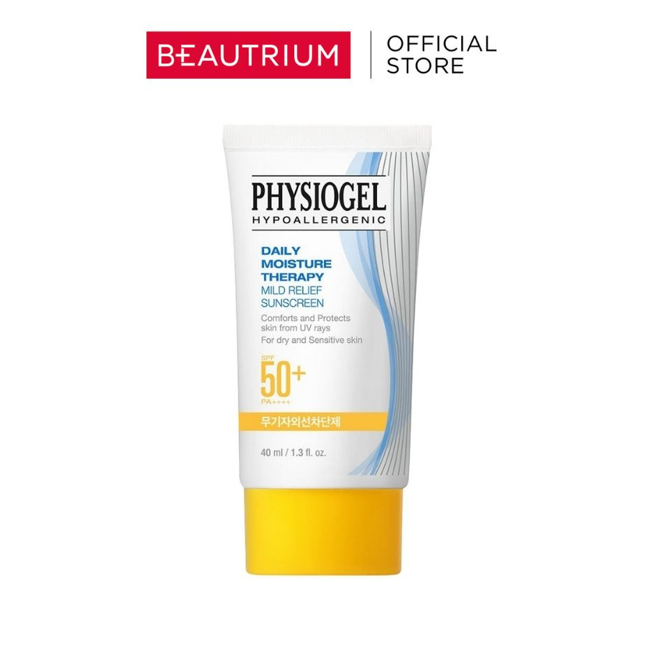 (สินค้าของแถม) PHYSIOGEL Daily Moisture Therapy Mild Relief Sunscreen SPF50+ PA++++ 40ml