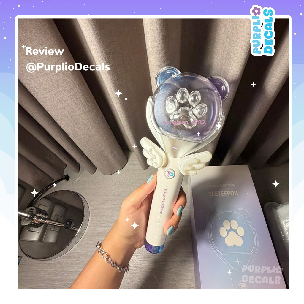 purpliodecals - TEETEEPOR Light stick Wing Wings 3D print