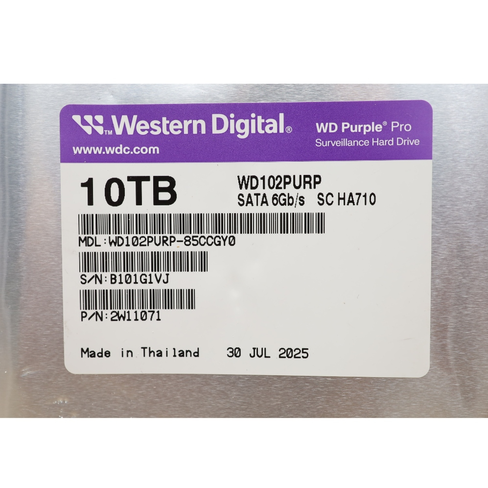 WD Purple Pro HDD 10TB WD102PURP