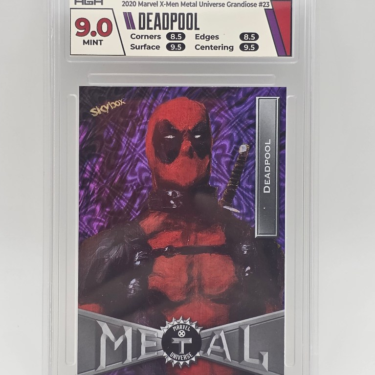 Deadpool Marvel X-Men Metel Universe Grandiose #23 HGA 9
