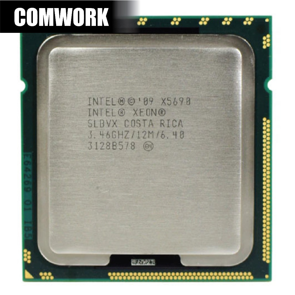 ซีพียู XEON X5690 X5680 X5675 X5670 X5660 LGA 1366 X58 CPU PROCESSOR WORKSTATION SERVER DATA CENTER 