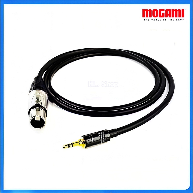 สาย AUX3.5 -  XLR(เมีย) ใช้สาย MOGAMI 2549  หัว Neutrik Rean/Lidge