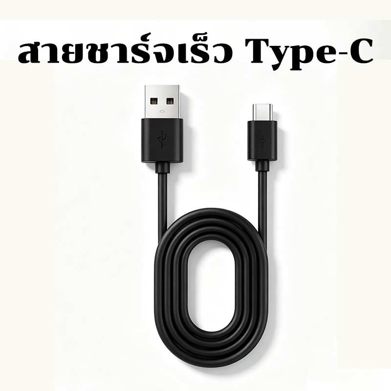 ของแถมฟรี สั่งชิ้นเดียวไม่ได้สินค้า พอร์ต Type‑C ชาร์จไว ประหยัดเวลา