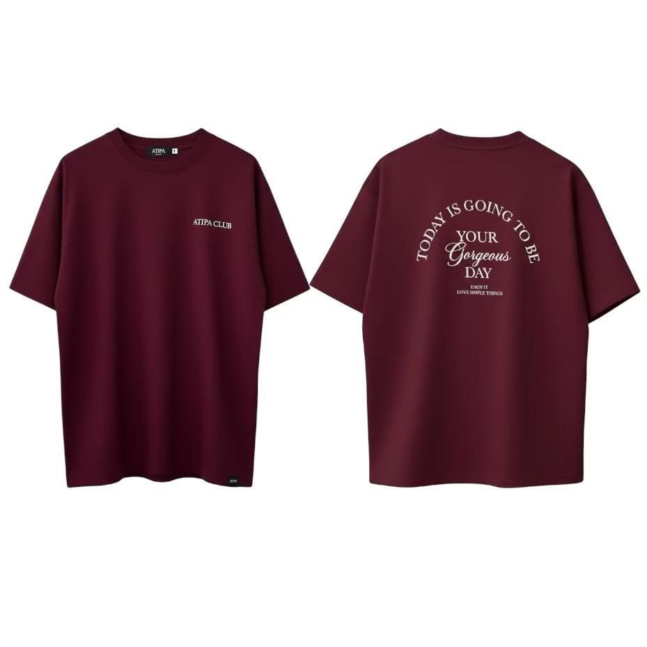 Atipashop - Gorgeous Oversize Tee | เสื้อยืดโอเวอร์ไซส์ สกรีนลาย