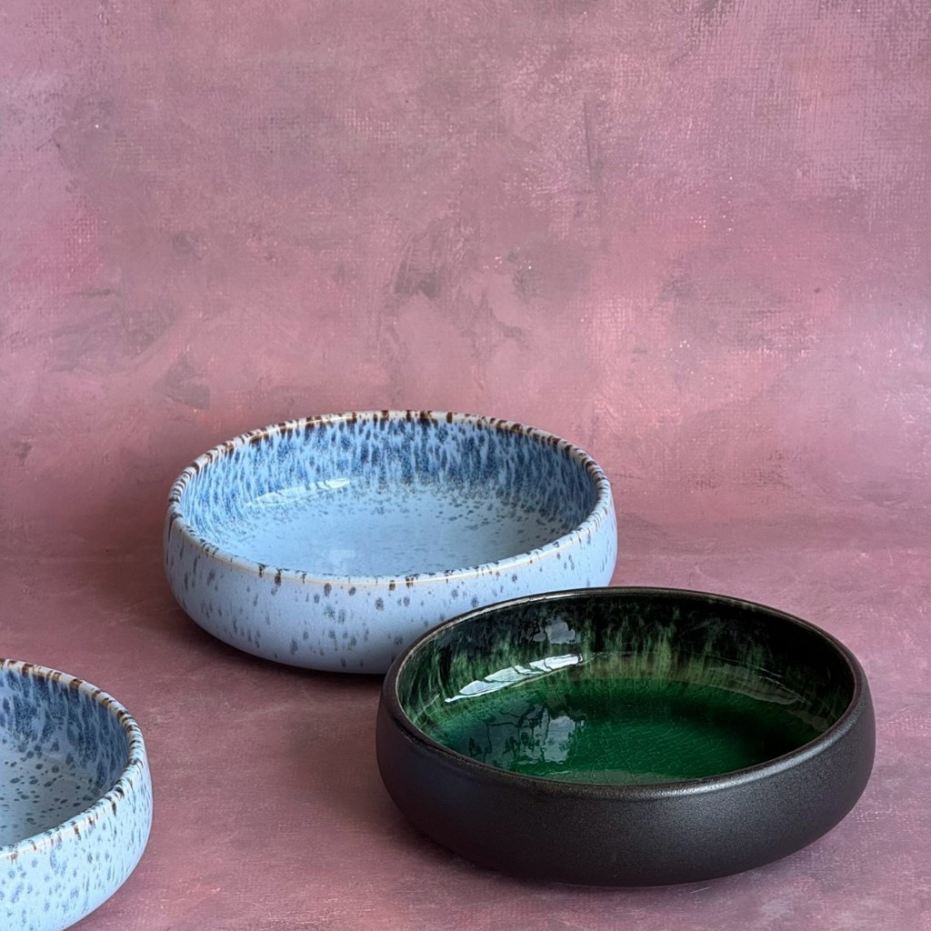 ชามเซรามิค Bowl Ceramic ชาม pasta bowl ชามพาสต้า ขนาด 6.75 นิ้ว เข้าไมโครเวฟได้ - AT1CERAMIC