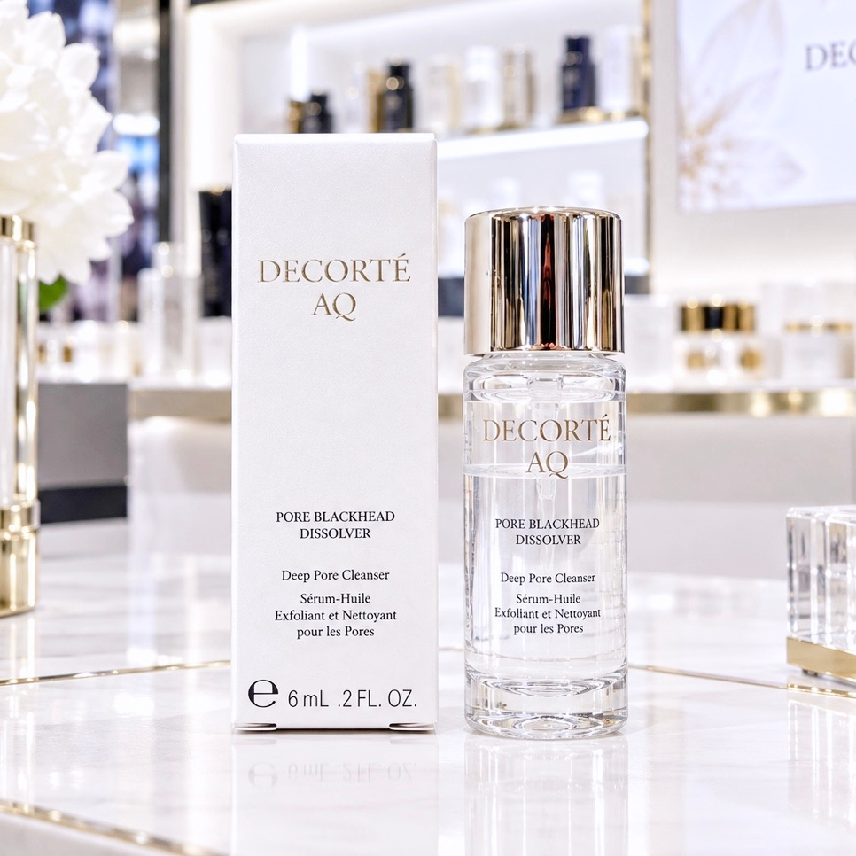 Decorte AQ Pore Blackhead Dissolver 6 ml เซรั่มเนื้อออยล์ลดสิวเสี้ยน