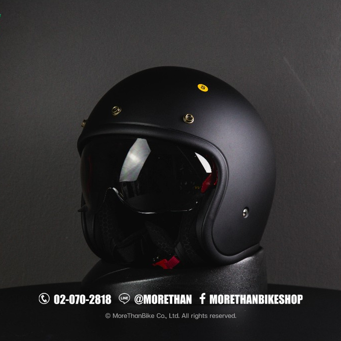 หมวกกันน็อค Zeus รุ่น ZS-389A ลาย Matt Black