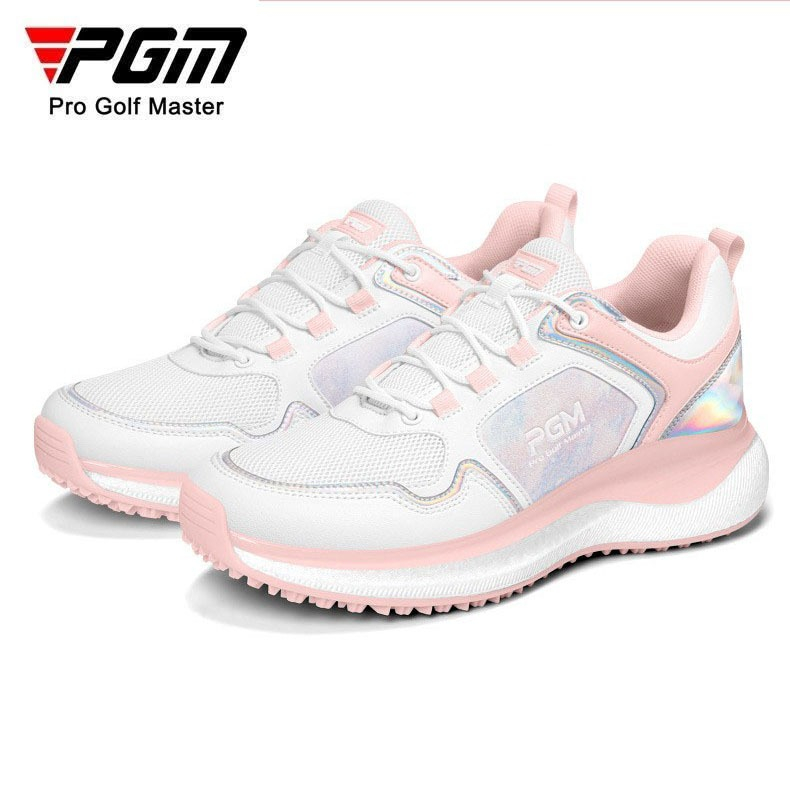 PGM GOLF รองเท้ากอล์ฟ ผู้หญิง แบบเชือกผูก PGM XZ437 Ladies Soft Sole Anti-Slip Golf Shoes Breathable