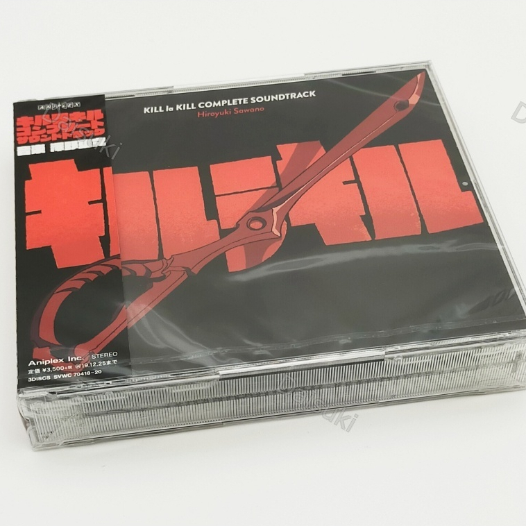 ซีดี / Kill La Kill เพลงประกอบสมบูรณ์ Hiroyuki Heaveno
