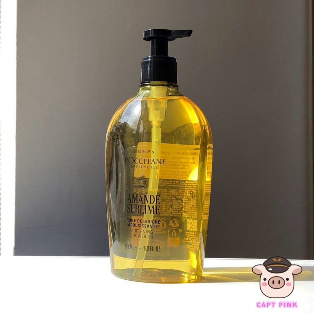 💛Loccitane Almond Shower Oil ออยล์อาบน้ำที่เปลี่ยนเป็นน้ำนมเมื่อสัมผัสน้ำ🫧🛁