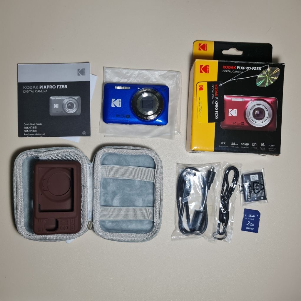 Kodak pixpro fz55 มือสอง สภาพเหมือนใหม่ มีของแถม