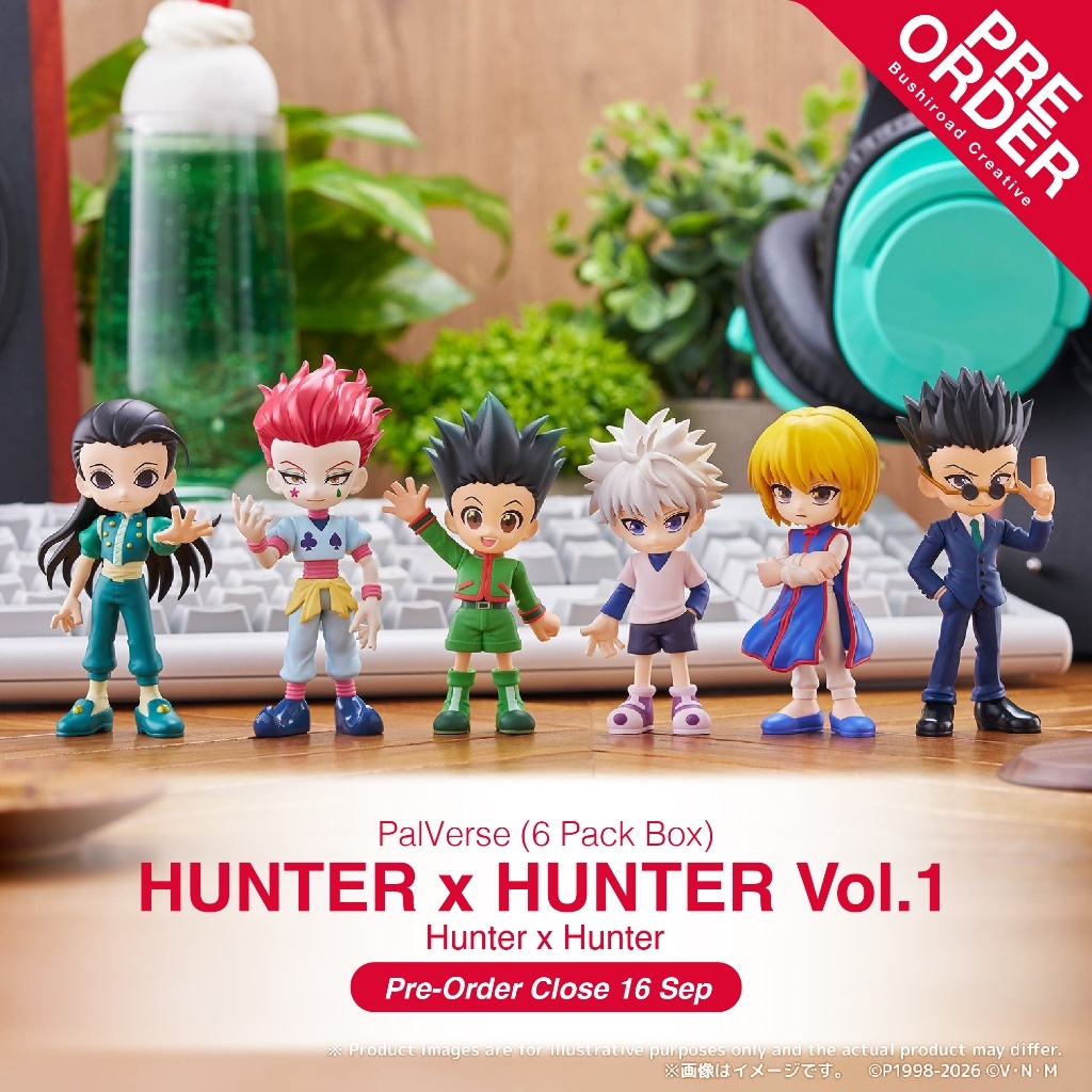 [PreOrder] PalVerse - Hunter x Hunter_Hunter x Hunter Vol.1 (6 Pack Box)