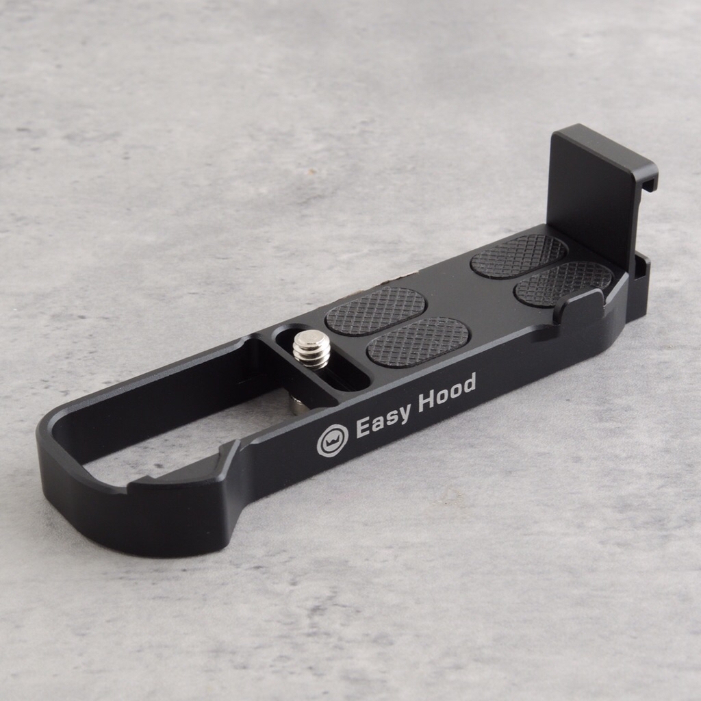 **ไม่มีประแจขัน EASY HOOD >> L Mount Plate for Canon G7X2, G7X3 มี Cold Shoe ด้านข้าง มือสองญี่ปุ่น