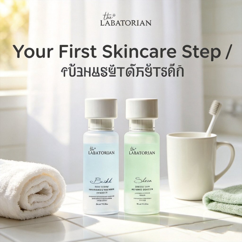 ซื้อ 1 แถม 1THE LABATORIAN SHEEN Gentle Skin Refining Booster 30ml บูสเตอร์เซรั่มลดสิว 4 ระดับ ผิวเร