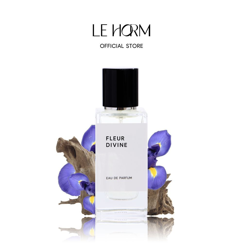 LE HORM Fleur Divine - น้ำหอม กลิ่นโทนสะอาด Musky Floral ที่เปิดด้วยกลิ่นออก Citrus 50ml
