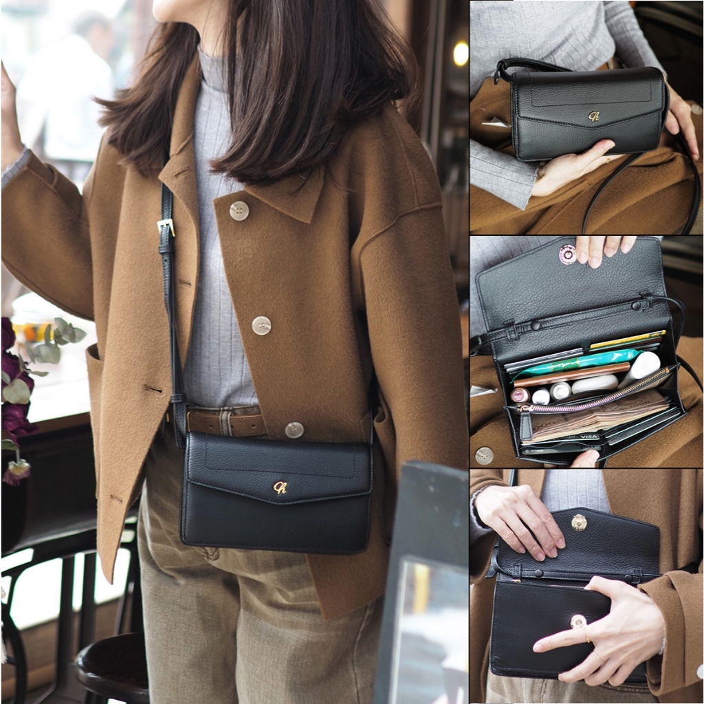 กระเป๋าแนว woc สายหนัง ทรงสวยกริบ ใส่ของจุมาก  Irene, Multi-function bag Charin bag