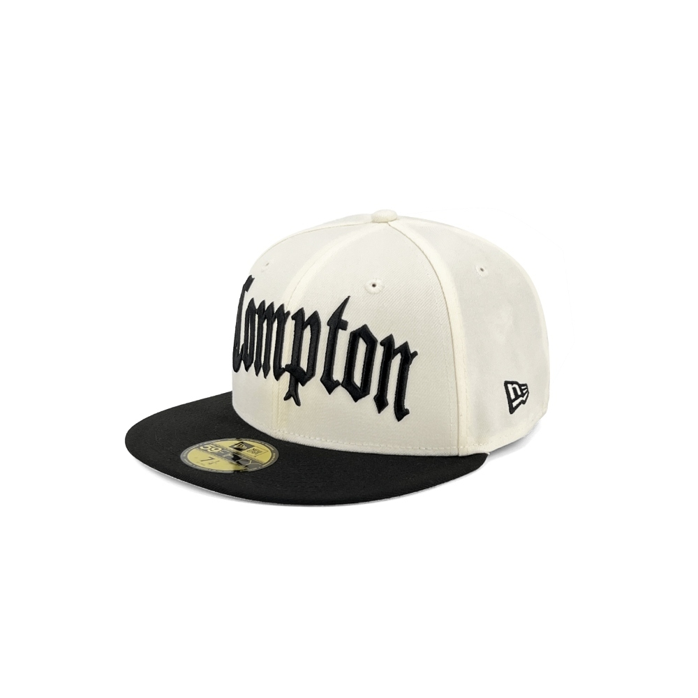 หมวกแก๊ป New Era รุ่น New Era Compton Chrome White And Black 59Fifty Cap
