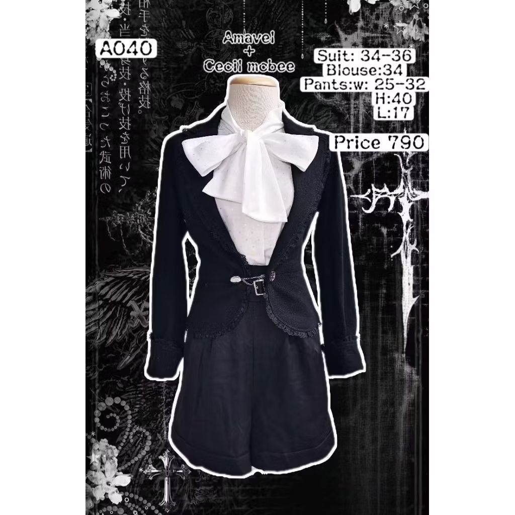 ชุด​เซ็ต​ Ouji​ lolita​ style​